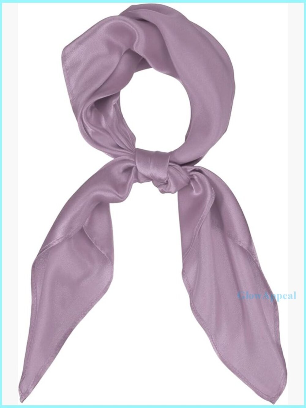 Silk Square Scarf 21x21 Inch Lightweight Fashion Accessory for Women